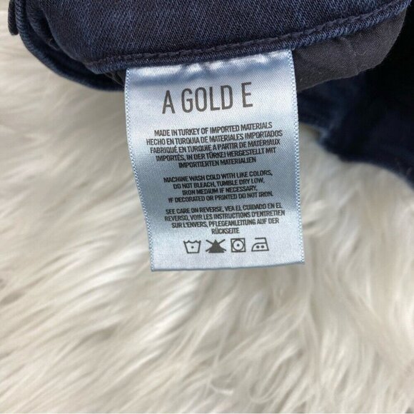 Agolde Denim Women’s Dark Blue Designer Mid-Rise Skinny Luxury Jeans W29/L27 - Picture 10 of 15